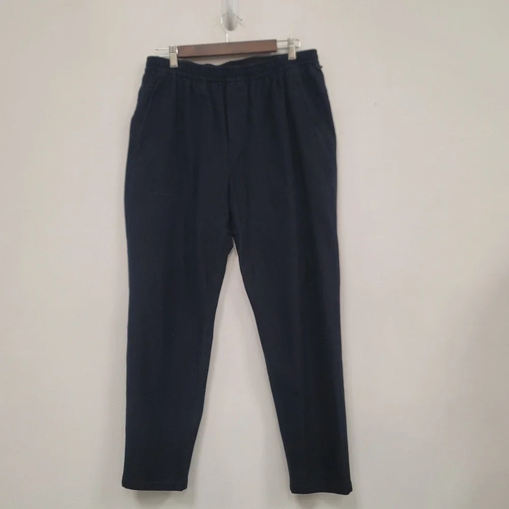 Lululemon Mens License To Train Joggers Size L Blue Canvas‎ Pull On Athleisure